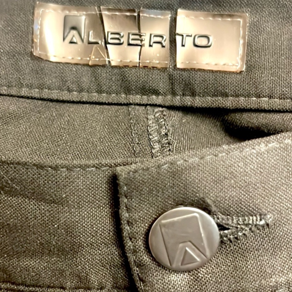 Alberto,German, Ceramica Tom Comfort -Fit Black Pants Size, EU 52 = US 36 x 32 - Picture 5 of 12